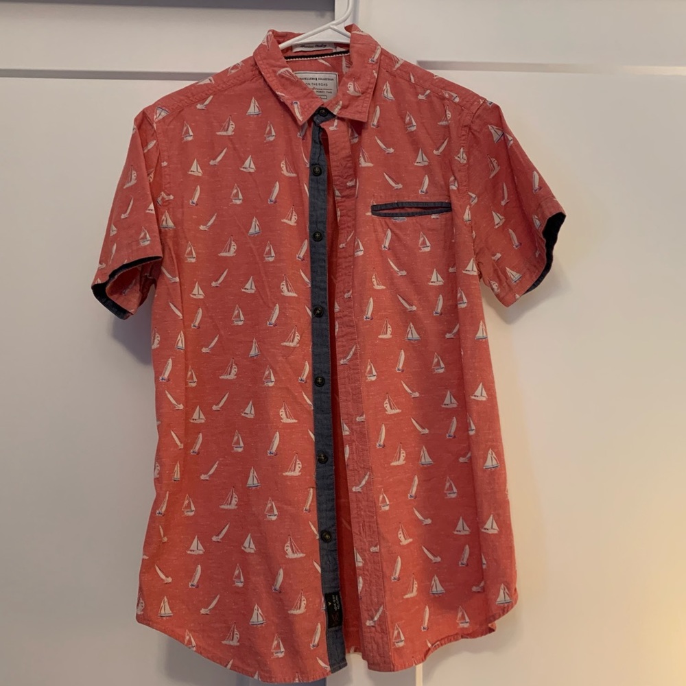 Travelers Collection Casual Dress Shirt